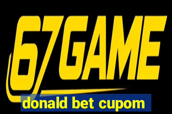 donald bet cupom