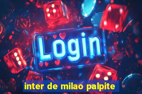 inter de milao palpite