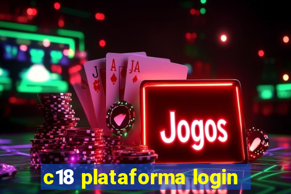 c18 plataforma login