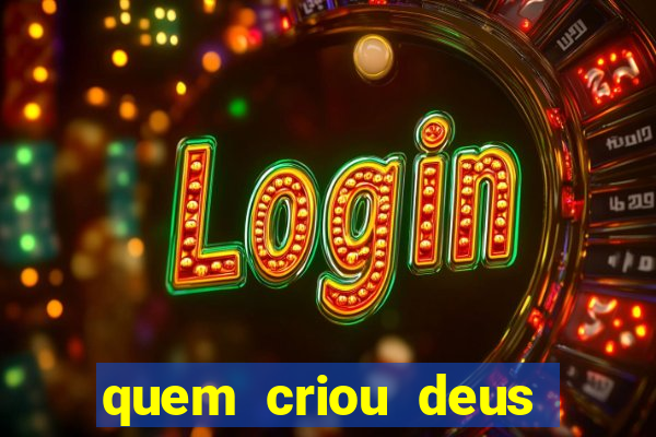 quem criou deus segundo o espiritismo