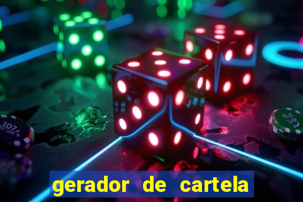 gerador de cartela de bingo