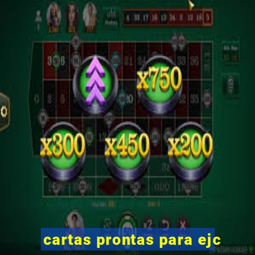 cartas prontas para ejc