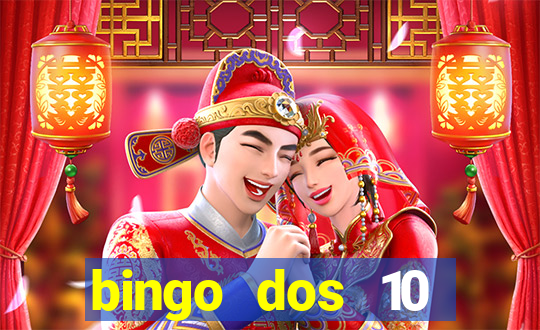 bingo dos 10 mandamentos da lei de deus