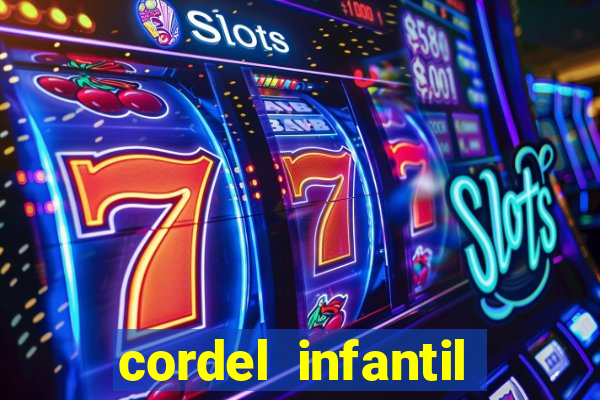 cordel infantil sobre futebol