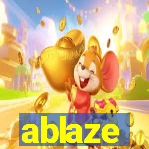 ablaze