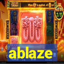 ablaze