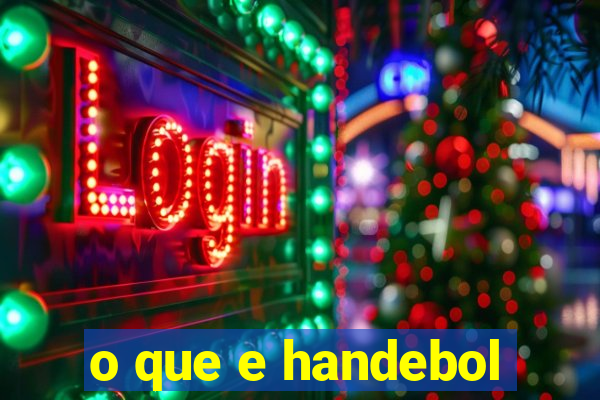 o que e handebol