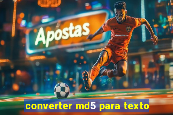 converter md5 para texto