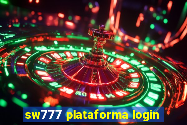 sw777 plataforma login
