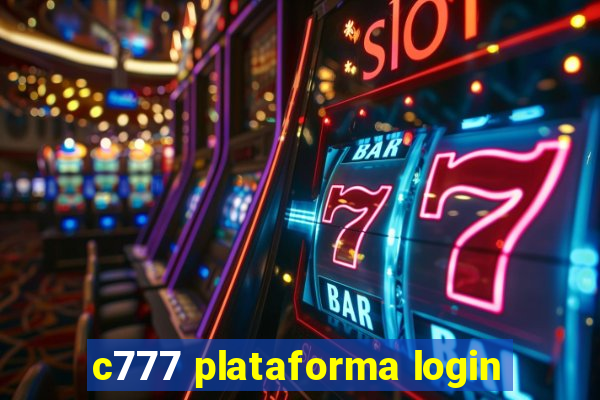 c777 plataforma login