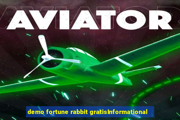 demo fortune rabbit gratisInformational
