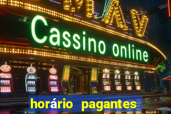 horário pagantes do fortune tiger