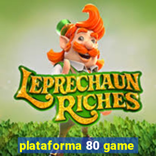plataforma 80 game