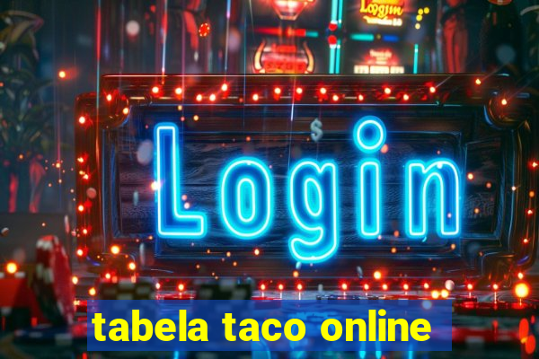 tabela taco online