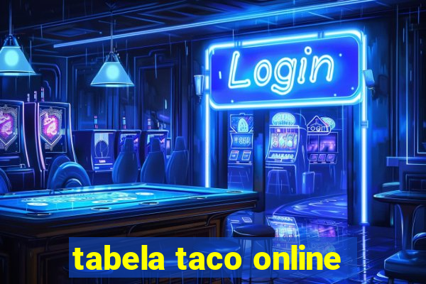 tabela taco online