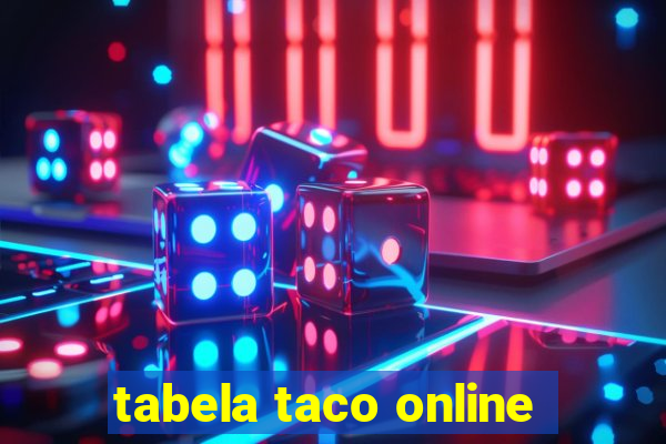 tabela taco online