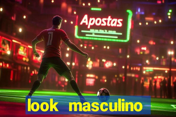 look masculino blazer cinza