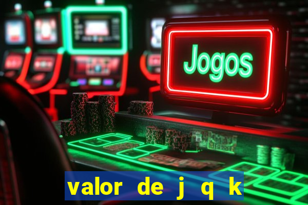 valor de j q k en blackjack