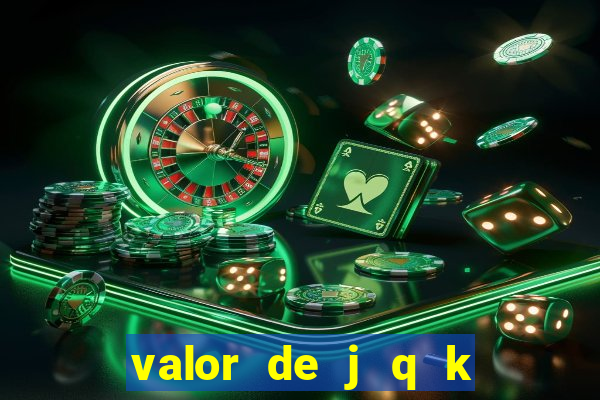valor de j q k en blackjack