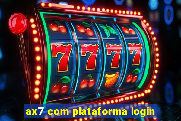 ax7 com plataforma login