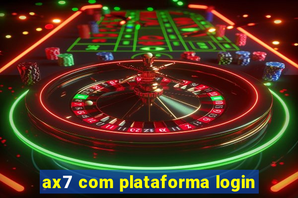 ax7 com plataforma login