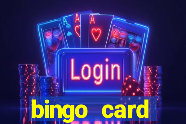 bingo card generator with pictures