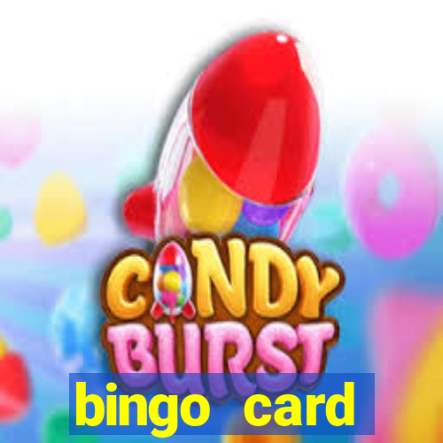 bingo card generator with pictures