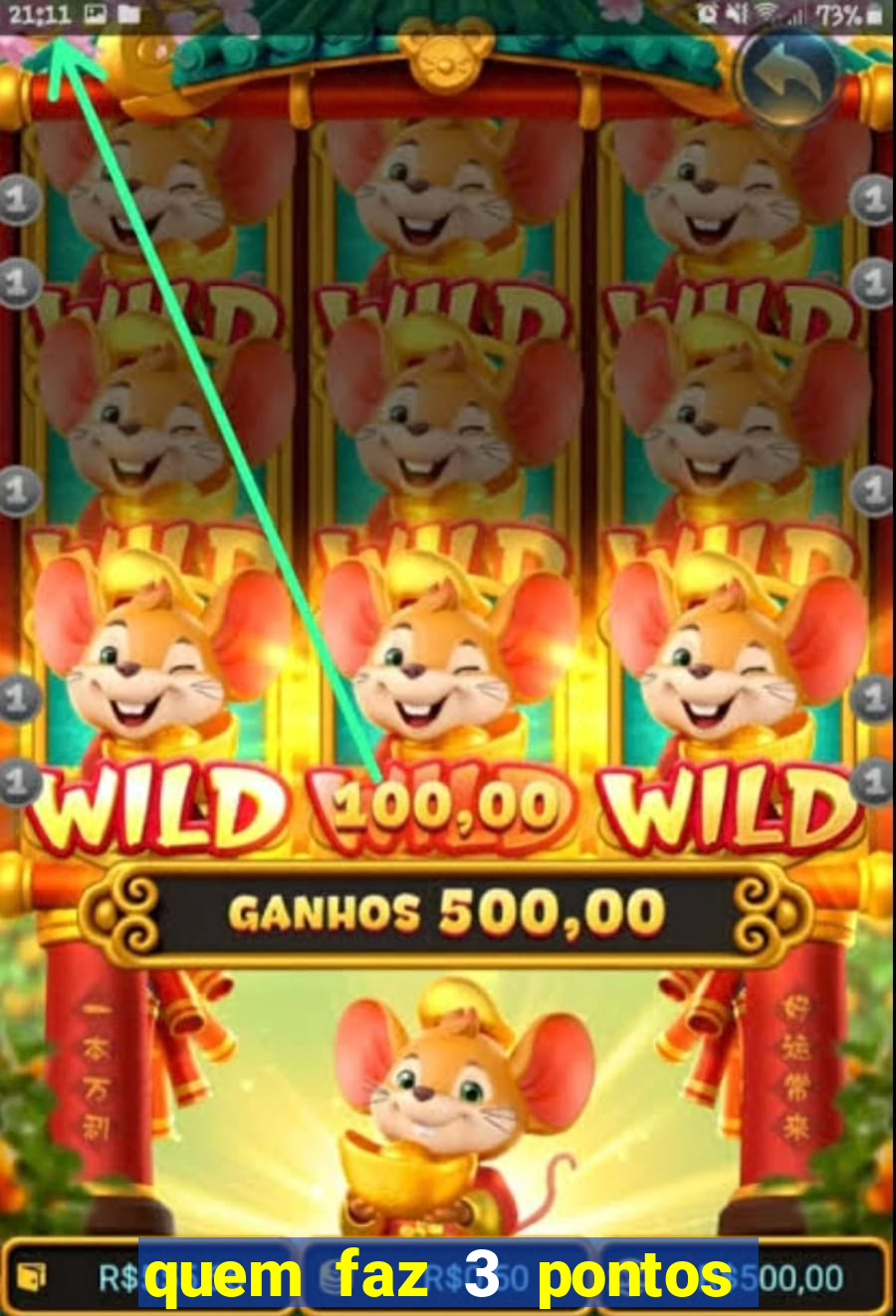 quem faz 3 pontos no dia de sorte ganha quanto