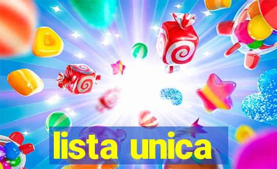 lista unica