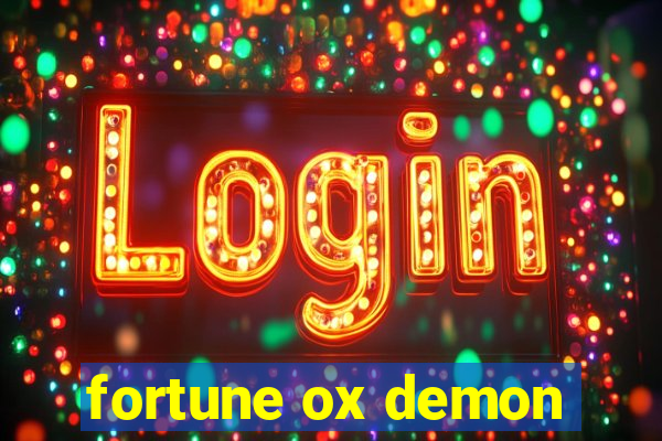 fortune ox demon
