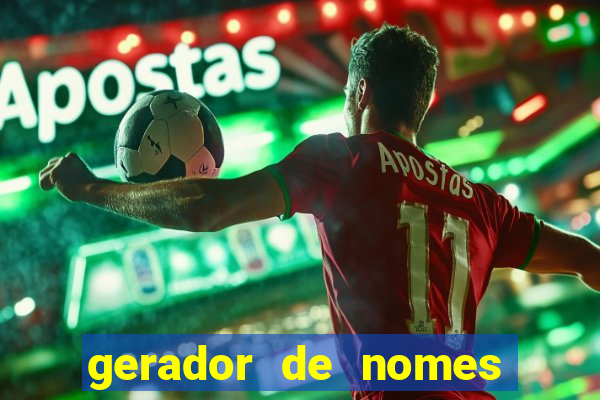 gerador de nomes de guerra