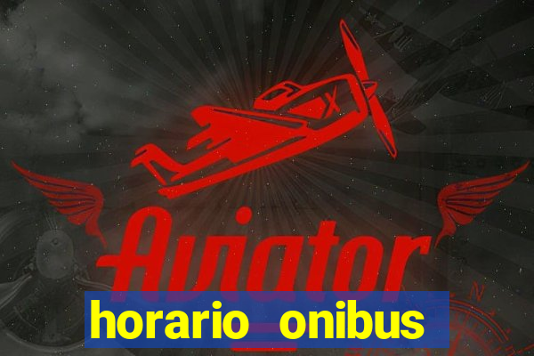 horario onibus santa amelia porto belo