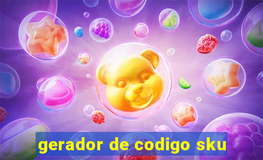 gerador de codigo sku