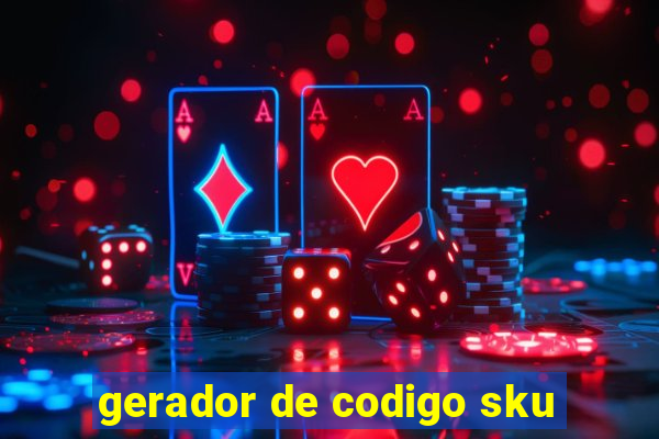 gerador de codigo sku