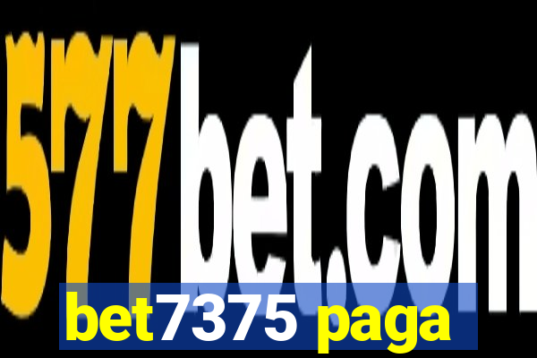 bet7375 paga