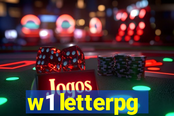 w1 letterpg