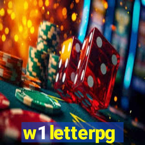 w1 letterpg