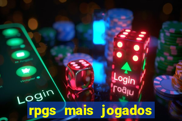 rpgs mais jogados do mundo