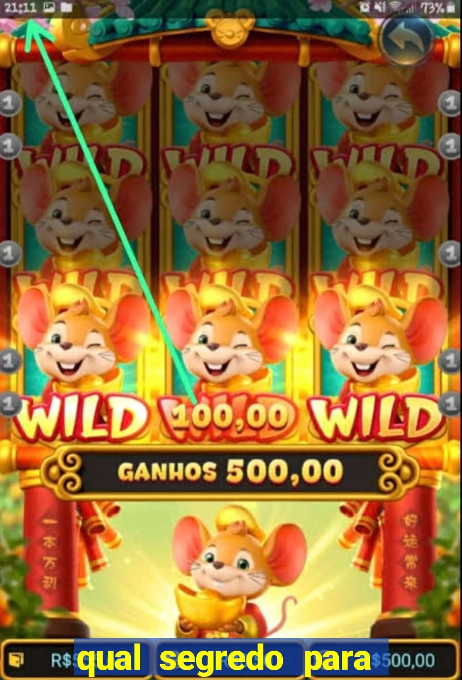 qual segredo para ganhar no minas cap