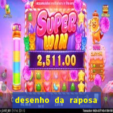 desenho da raposa do cruzeiro para colorir