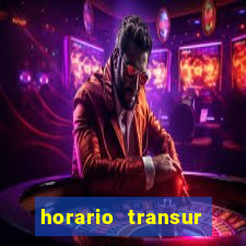 horario transur roleta santos dumont juiz de fora