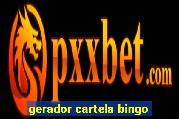 gerador cartela bingo