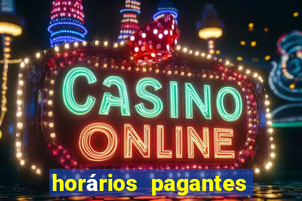 horários pagantes fortune rabbit hoje