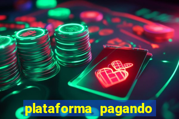 plataforma pagando no cadastro