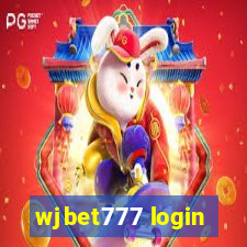 wjbet777 login