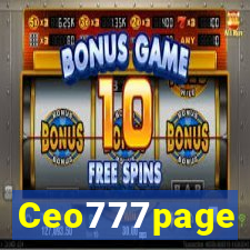 Ceo777page