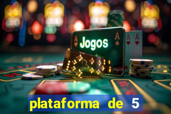 plataforma de 5 reais jogo do tigre