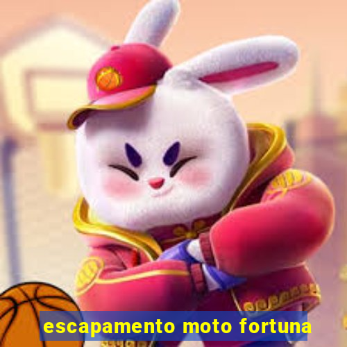 escapamento moto fortuna