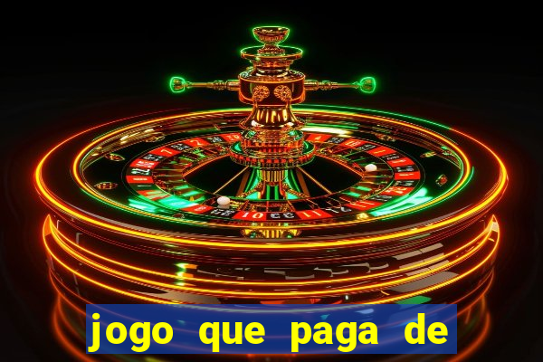 jogo que paga de verdade no pix