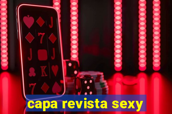 capa revista sexy